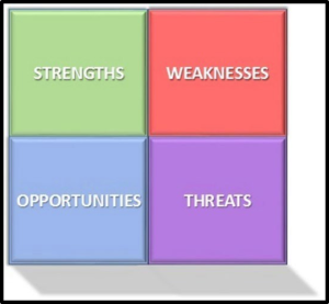 SWOT analysis graph