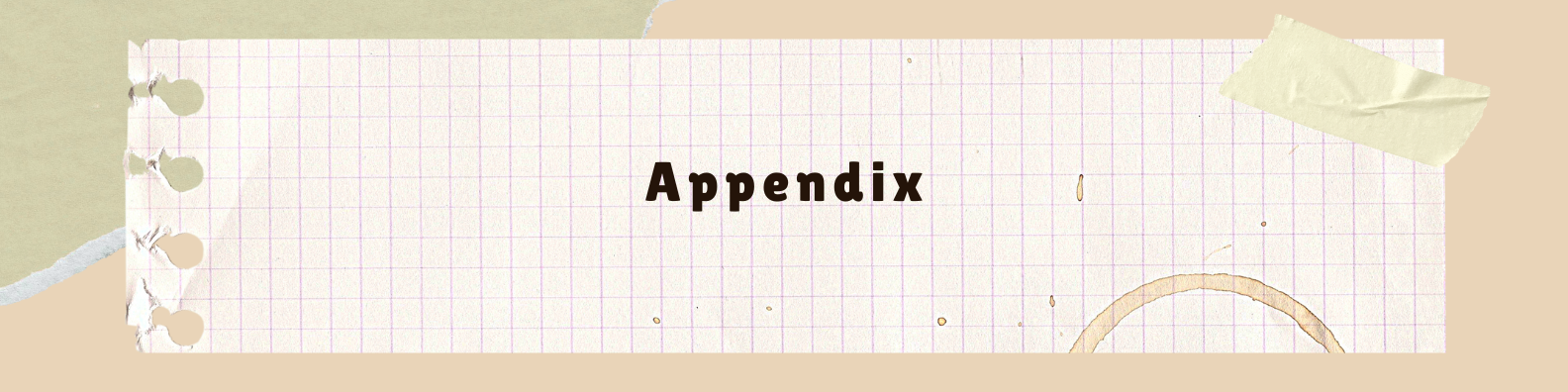 Appendix