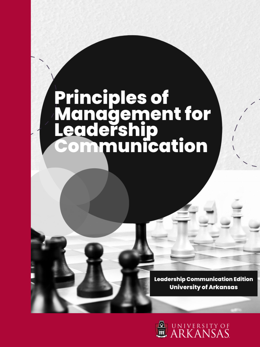 Cover image for Principles of Management for Leadership Communication