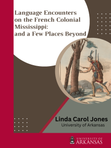 Language Encounters on the French Colonial Mississippi book cover