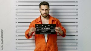 Generic crime mug shot