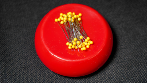 Pins in a pincushion
