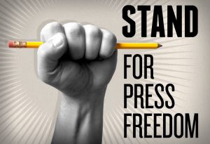 Poster for press freedom