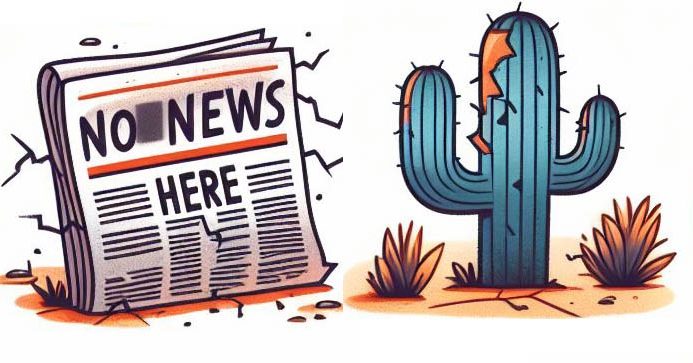 decorative image for news deserts