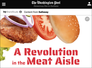 Screenshot of Washington Post sponsored content