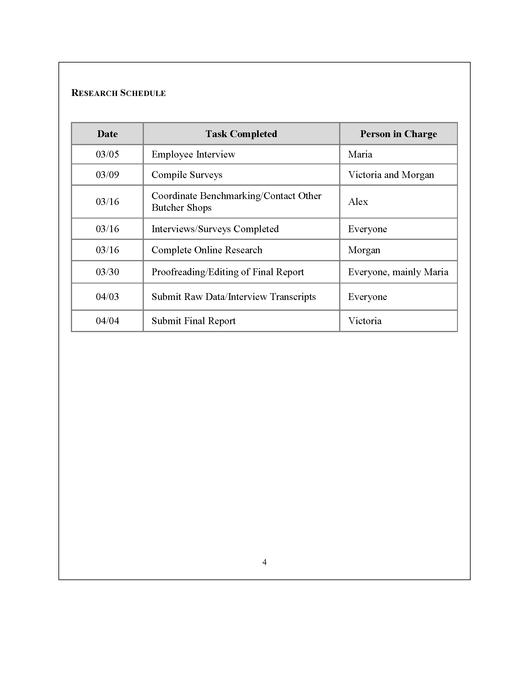 Page 4 of Proposal Example