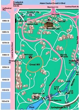 Map incorporating labels directly into the graphic